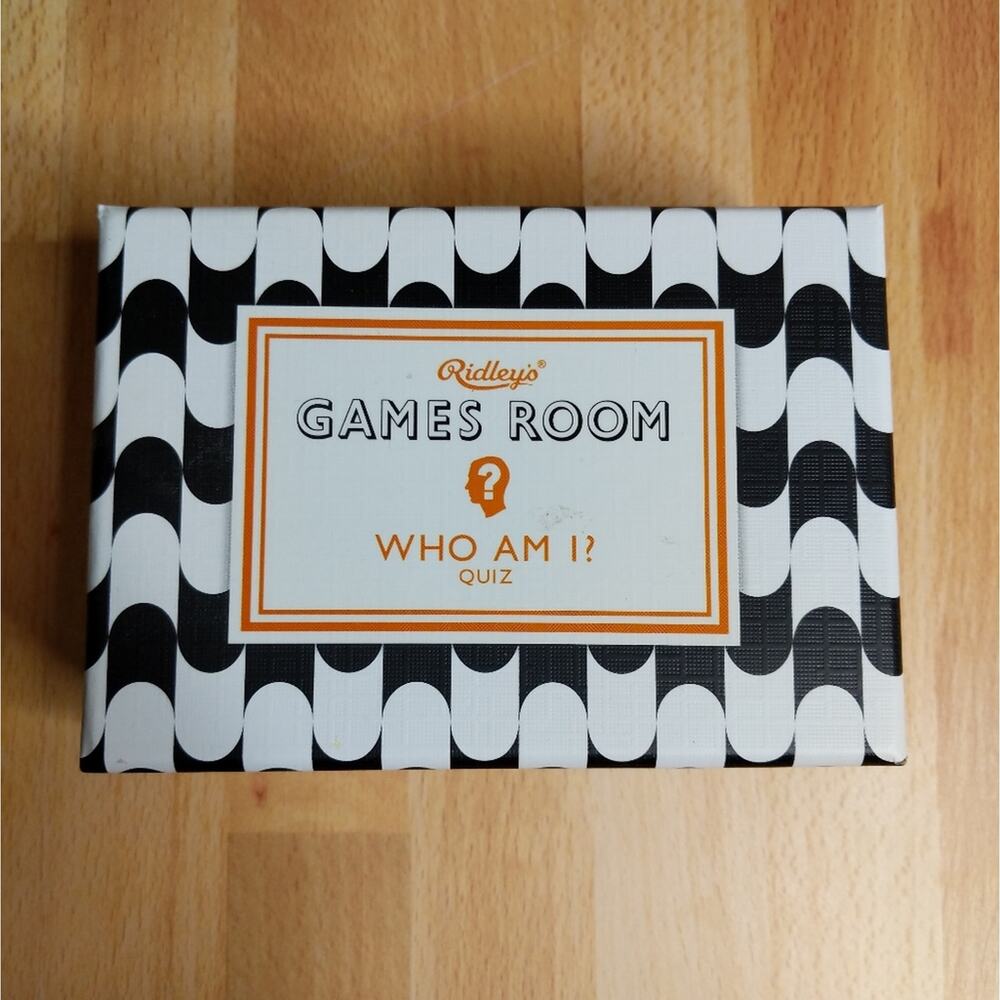 Ridley's Games Room Who Am I? Quiz - NIB